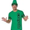 Spirit Halloween Shamrock Green Crayon Costume Kit - Crayola