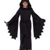 Spirit Halloween Kids Hooded Black Robe Costume -Costume Themes Shop 01602622 a