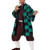 Spirit Halloween Adult Tanjiro Costume - Demon Slayer 2 Spirit Halloween Adult Tanjiro Costume - Demon Slayer -Costume Themes Shop 01602739 a
