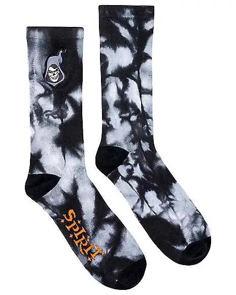 Spirit Halloween Tie Dye Crew Socks 3 Spirit Halloween Tie Dye Crew Socks
