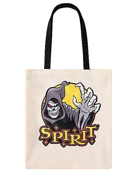 Spirit Halloween Canvas Tote Bag 3 Spirit Halloween Canvas Tote Bag