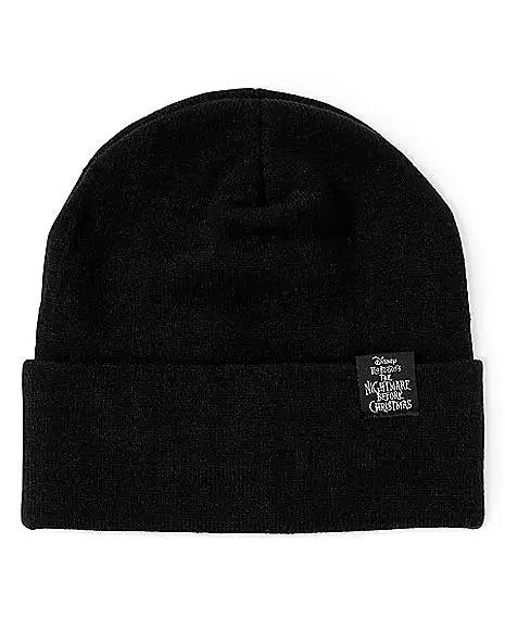 Spirit Halloween Glow In The Dark Jack Skellington Face Beanie Hat - The Nightmare Befo 4 Spirit Halloween Glow In The Dark Jack Skellington Face Beanie Hat - The Nightmare Befo - Image 2