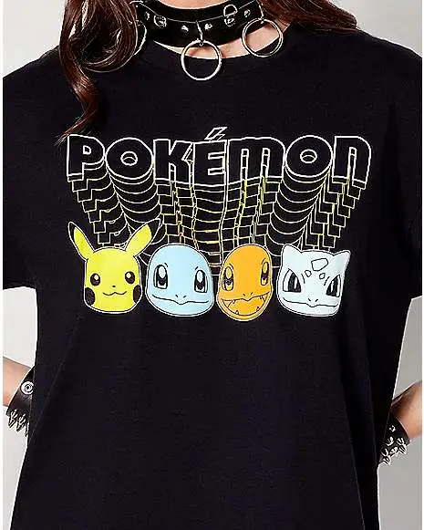 Spirit Halloween Faces Pokemon T Shirt 4 Spirit Halloween Faces Pokemon T Shirt - Image 2