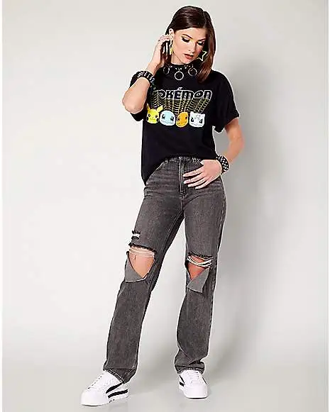 Spirit Halloween Faces Pokemon T Shirt 5 Spirit Halloween Faces Pokemon T Shirt - Image 3