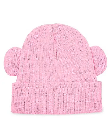 Spirit Halloween 3D Kirby Face Cuff Beanie Hat - Nintendo 4 Spirit Halloween 3D Kirby Face Cuff Beanie Hat - Nintendo - Image 2