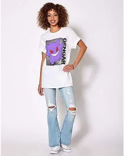 Spirit Halloween Gengar T Shirt - Pokemon -Costume Themes Shop 03999372 c