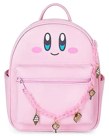 Spirit Halloween Kirby Mini Backpack With Chain 3 Spirit Halloween Kirby Mini Backpack With Chain