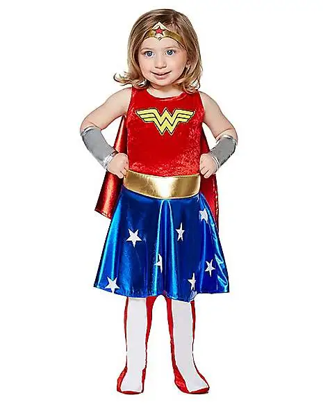 Spirit Halloween Toddler Wonder Woman Costume - DC Comics 3 Spirit Halloween Toddler Wonder Woman Costume - DC Comics