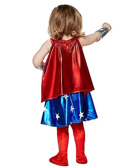 Spirit Halloween Toddler Wonder Woman Costume - DC Comics 4 Spirit Halloween Toddler Wonder Woman Costume - DC Comics - Image 2