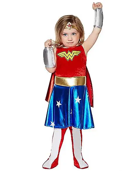 Spirit Halloween Toddler Wonder Woman Costume - DC Comics 5 Spirit Halloween Toddler Wonder Woman Costume - DC Comics - Image 3