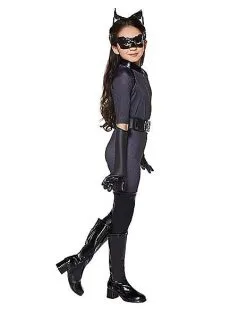 Spirit Halloween Kids Catwoman Costume Deluxe - Batman The Dark Knight 7 Spirit Halloween Kids Catwoman Costume Deluxe - Batman The Dark Knight -Costume Themes Shop 07139595 c