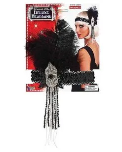 Spirit Halloween Roaring 20s Flapper Headband -Costume Themes Shop 07160112 a