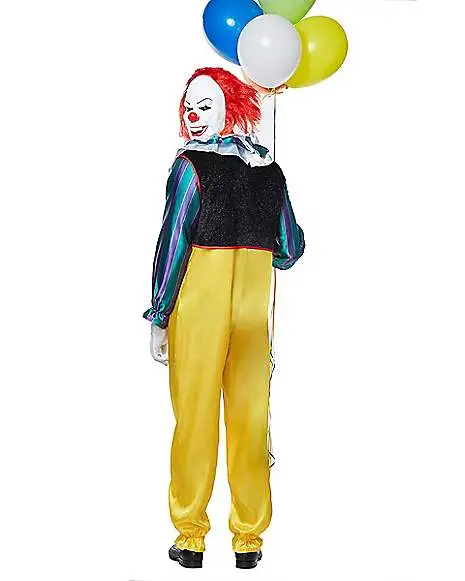 Spirit Halloween Adult Pennywise Costume - It 4 Spirit Halloween Adult Pennywise Costume - It - Image 2