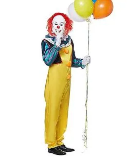 Spirit Halloween Adult Pennywise Costume - It 10 Spirit Halloween Adult Pennywise Costume - It -Costume Themes Shop 07268048 d