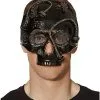Spirit Halloween Steampunk Skull Half Mask 2 Spirit Halloween Steampunk Skull Half Mask -Costume Themes Shop 07392665 a