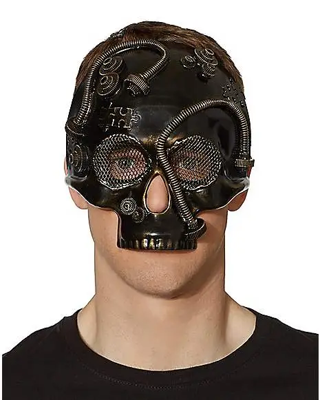 Spirit Halloween Steampunk Skull Half Mask 3 Spirit Halloween Steampunk Skull Half Mask