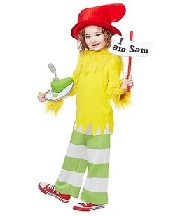 Spirit Halloween Toddler Sam I Am Costume - Dr. Seuss 7 Spirit Halloween Toddler Sam I Am Costume - Dr. Seuss -Costume Themes Shop 07403058 c