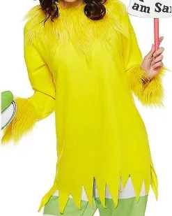 Spirit Halloween Adult Sam I Am Costume - Dr. Seuss -Costume Themes Shop 07403066 e