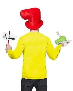 Spirit Halloween Sam I Am Accessory Kit - Dr. Seuss 8 Spirit Halloween Sam I Am Accessory Kit - Dr. Seuss -Costume Themes Shop 07403306 c