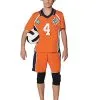 Spirit Halloween Adult Orange Volleyball Uniform Costume -Costume Themes Shop 07423783 a