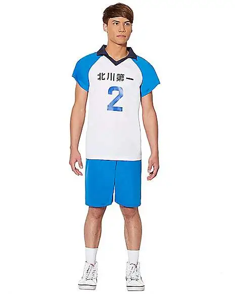 Spirit Halloween Adult Kitagawa Daiichi Uniform Costume - Haikyu!! 3 Spirit Halloween Adult Kitagawa Daiichi Uniform Costume - Haikyu!!