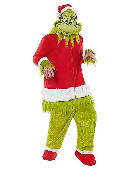 Spirit Halloween Adult How The Grinch Stole Christmas Costume - Dr. Seuss 3 Spirit Halloween Adult How The Grinch Stole Christmas Costume - Dr. Seuss
