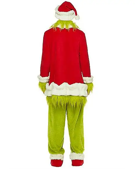 Spirit Halloween Adult How The Grinch Stole Christmas Costume - Dr. Seuss 4 Spirit Halloween Adult How The Grinch Stole Christmas Costume - Dr. Seuss - Image 2