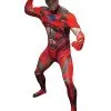 Spirit Halloween Adult Red Ranger Skin Suit Costume - Power Rangers -Costume Themes Shop 07471550 a
