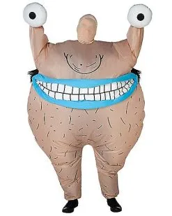 Spirit Halloween Adult Krumm Inflatable Costume - Aaahh!!! Real Monsters