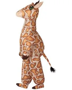 Spirit Halloween Adult Inflatable Giraffe Costume -Costume Themes Shop 07517550 c