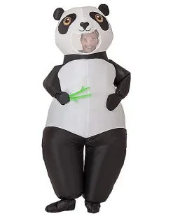 Spirit Halloween Adult Panda Inflatable Costume