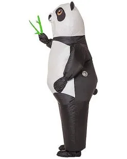 Spirit Halloween Adult Panda Inflatable Costume -Costume Themes Shop 07517576 c