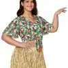 Spirit Halloween Plus Size Luau Shirt 2 Spirit Halloween Plus Size Luau Shirt -Costume Themes Shop 07521446 a