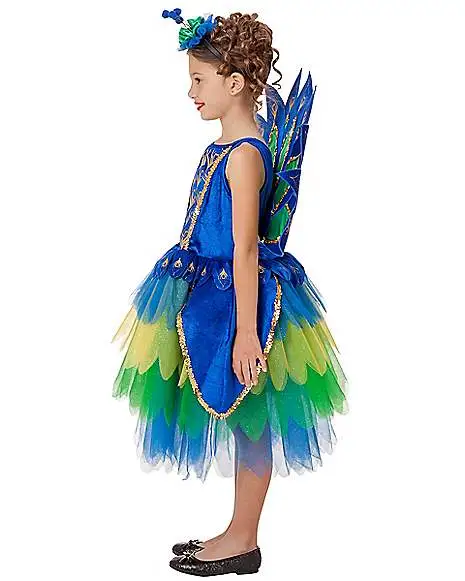Spirit Halloween Kids Peacock Costume 5 Spirit Halloween Kids Peacock Costume - Image 3