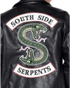 Spirit Halloween Unisex Southside Serpents Jacket – Riverdale 9 Spirit Halloween Unisex Southside Serpents Jacket – Riverdale -Costume Themes Shop 07530835 c