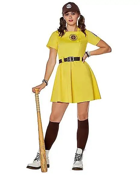 Spirit Halloween Adult Racine Belles Costume - A League Of Their Own 4 Spirit Halloween Adult Racine Belles Costume - A League Of Their Own - Image 2