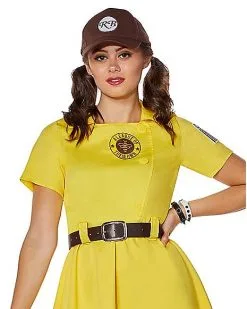 Spirit Halloween Adult Racine Belles Costume - A League Of Their Own 12 Spirit Halloween Adult Racine Belles Costume - A League Of Their Own -Costume Themes Shop 07554496 b