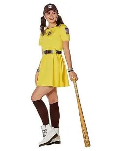 Spirit Halloween Adult Racine Belles Costume - A League Of Their Own 13 Spirit Halloween Adult Racine Belles Costume - A League Of Their Own -Costume Themes Shop 07554496 c
