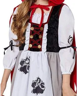 Spirit Halloween Kids Red Riding Hood Costume -Costume Themes Shop 07555030 c