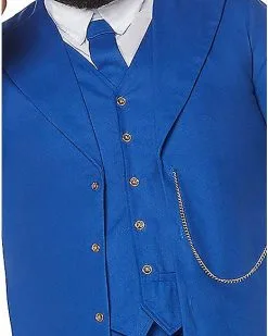 Spirit Halloween Adult Train Conductor Plus Size Costume -Costume Themes Shop 07574213 c