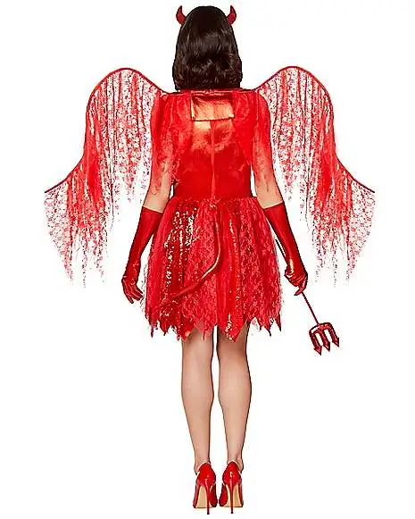 Spirit Halloween Adult Miss Devil Costume 4 Spirit Halloween Adult Miss Devil Costume - Image 2