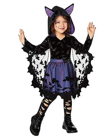 Spirit Halloween Toddler Bat Dress Costume 3 Spirit Halloween Toddler Bat Dress Costume