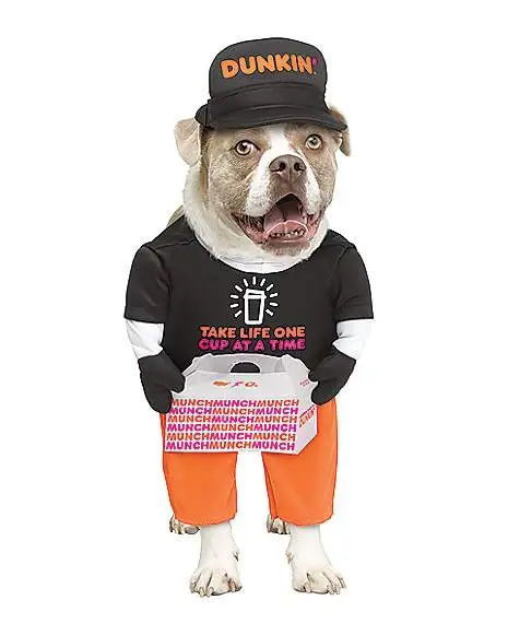 Spirit Halloween Dunkin' Pet Costume 3 Spirit Halloween Dunkin' Pet Costume