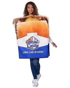 Spirit Halloween Adult Sliders Costume - White Castle -Costume Themes Shop 07630460 d