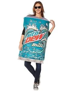 Spirit Halloween Adult 3D Mountain Dew Baja Blast Costume 8 Spirit Halloween Adult 3D Mountain Dew Baja Blast Costume -Costume Themes Shop 07656556 c