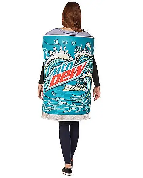 Spirit Halloween Adult 3D Mountain Dew Baja Blast Costume 6 Spirit Halloween Adult 3D Mountain Dew Baja Blast Costume - Image 4